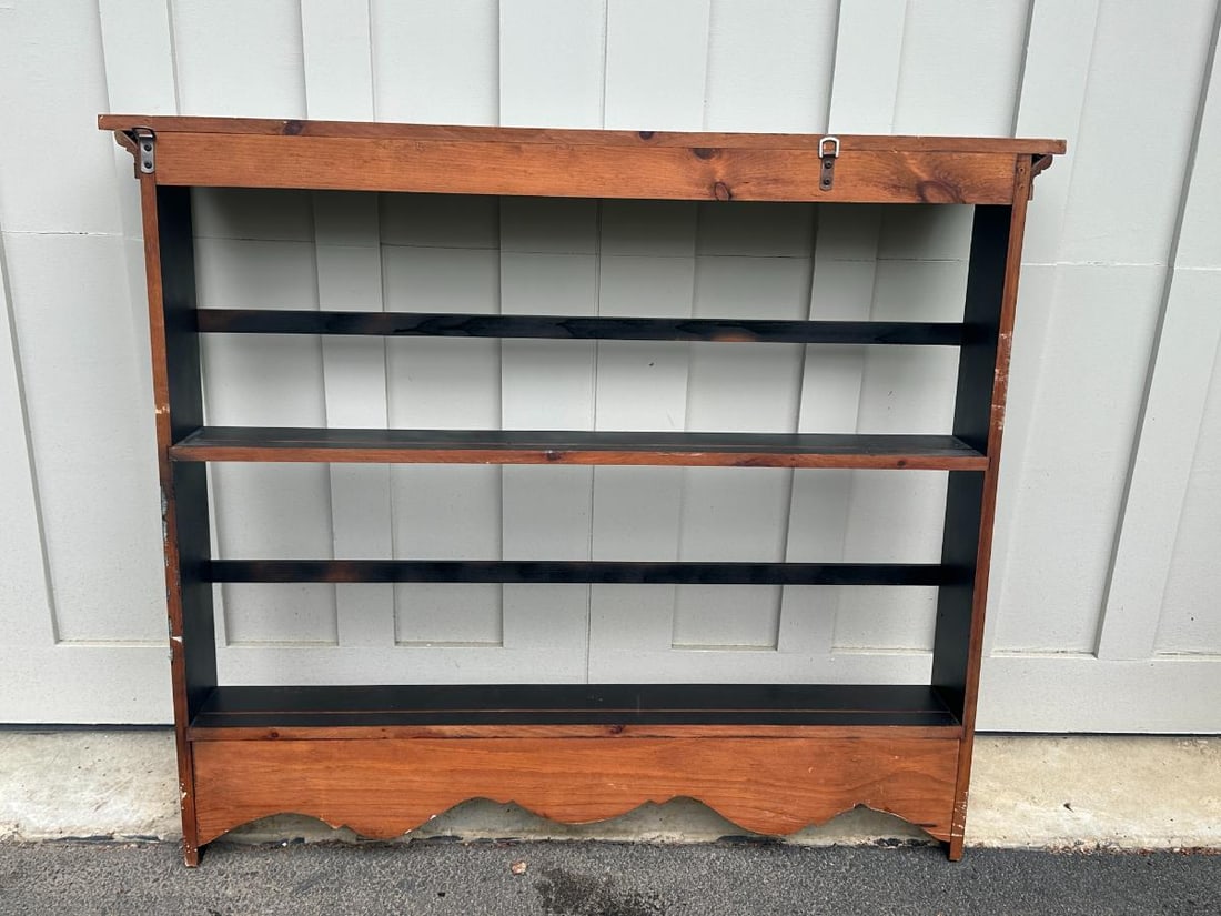 Vintage Painted Plate Rack - 7