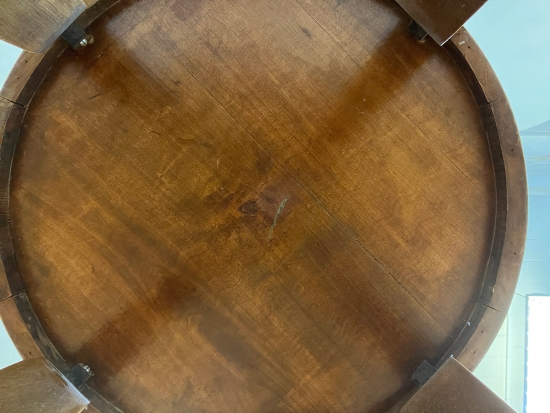 Art Deco Walnut Table - 7