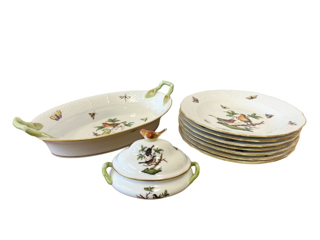 Herend Rothschild Pattern Collection, 9 Pieces (1 of 15)