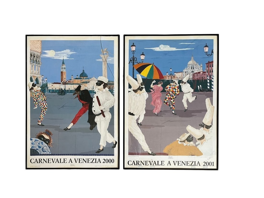 Carnevale A Venezia Collection, 2000-2001: 20in w x 28in h x .75in d