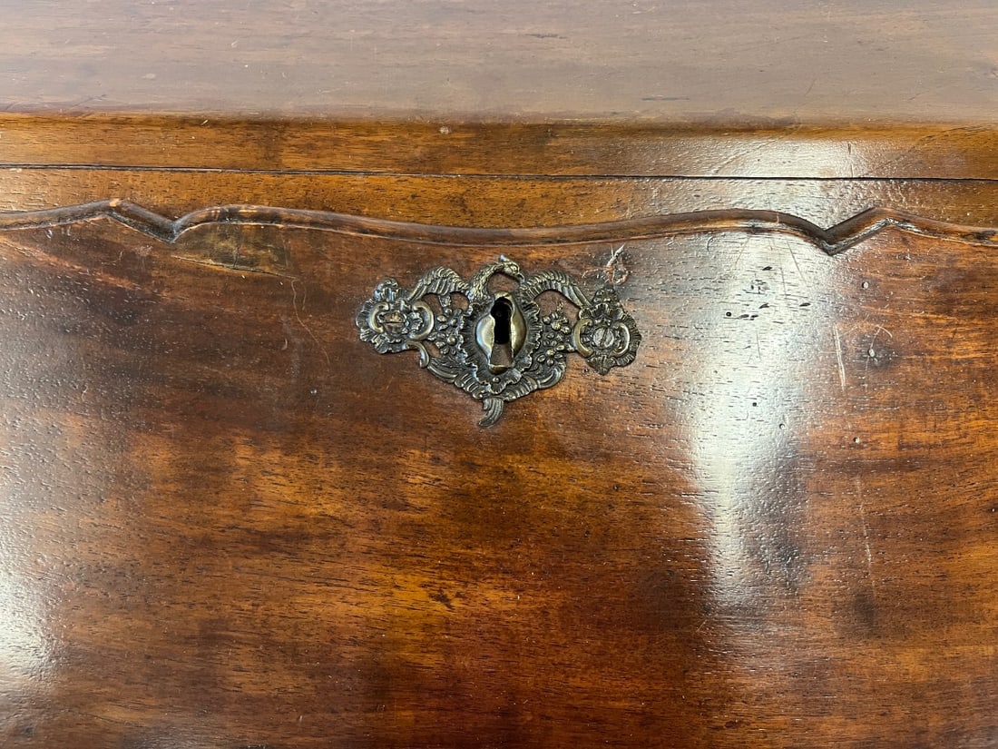 Antique Drop Front Desk - 9