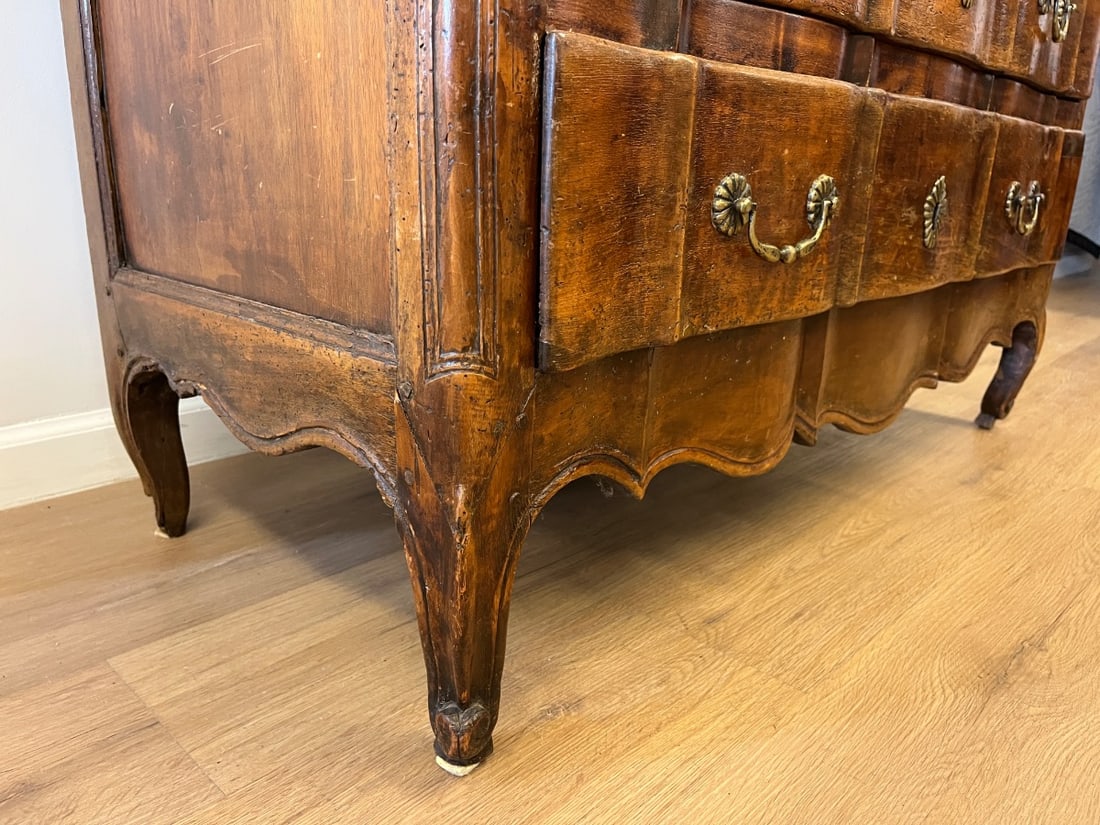 Antique Drop Front Desk - 10