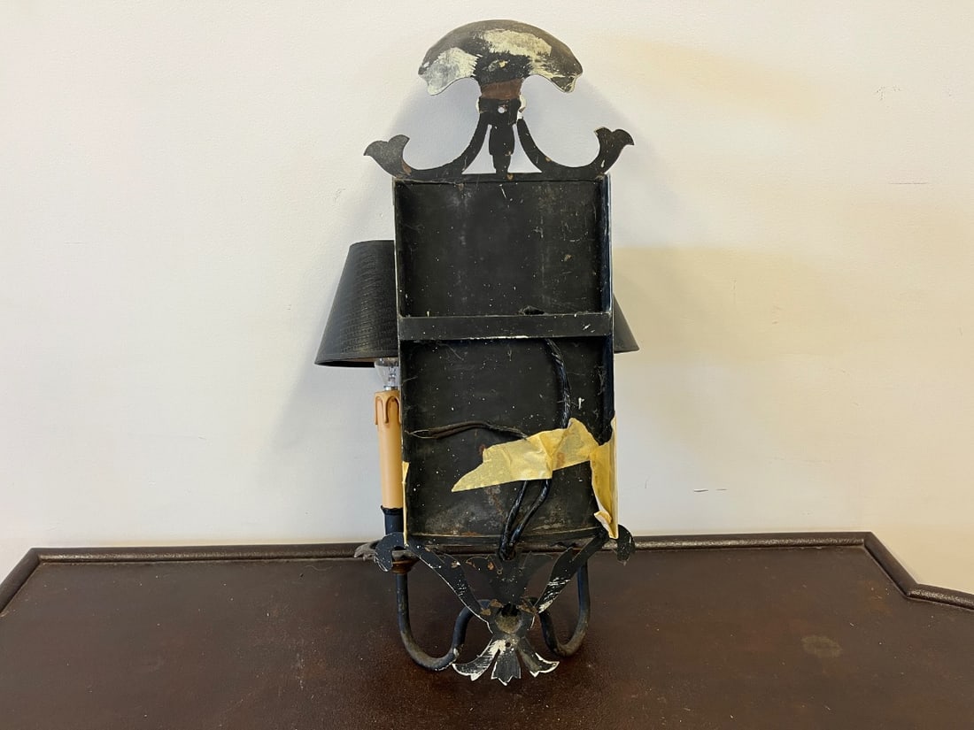 Mirrored Double Arm Sconce - 7