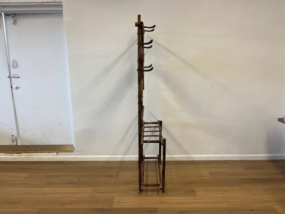 Bamboo Form Hall Tree - 5