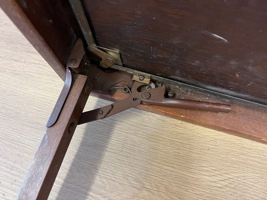 Folding Painted Card Table by B.Y. Acker - 11
