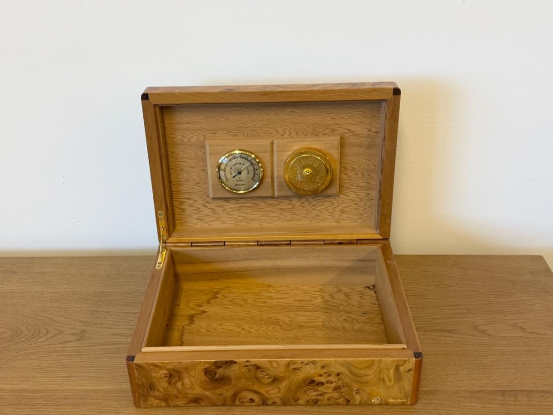 Birdseye Maple Humidor - 7