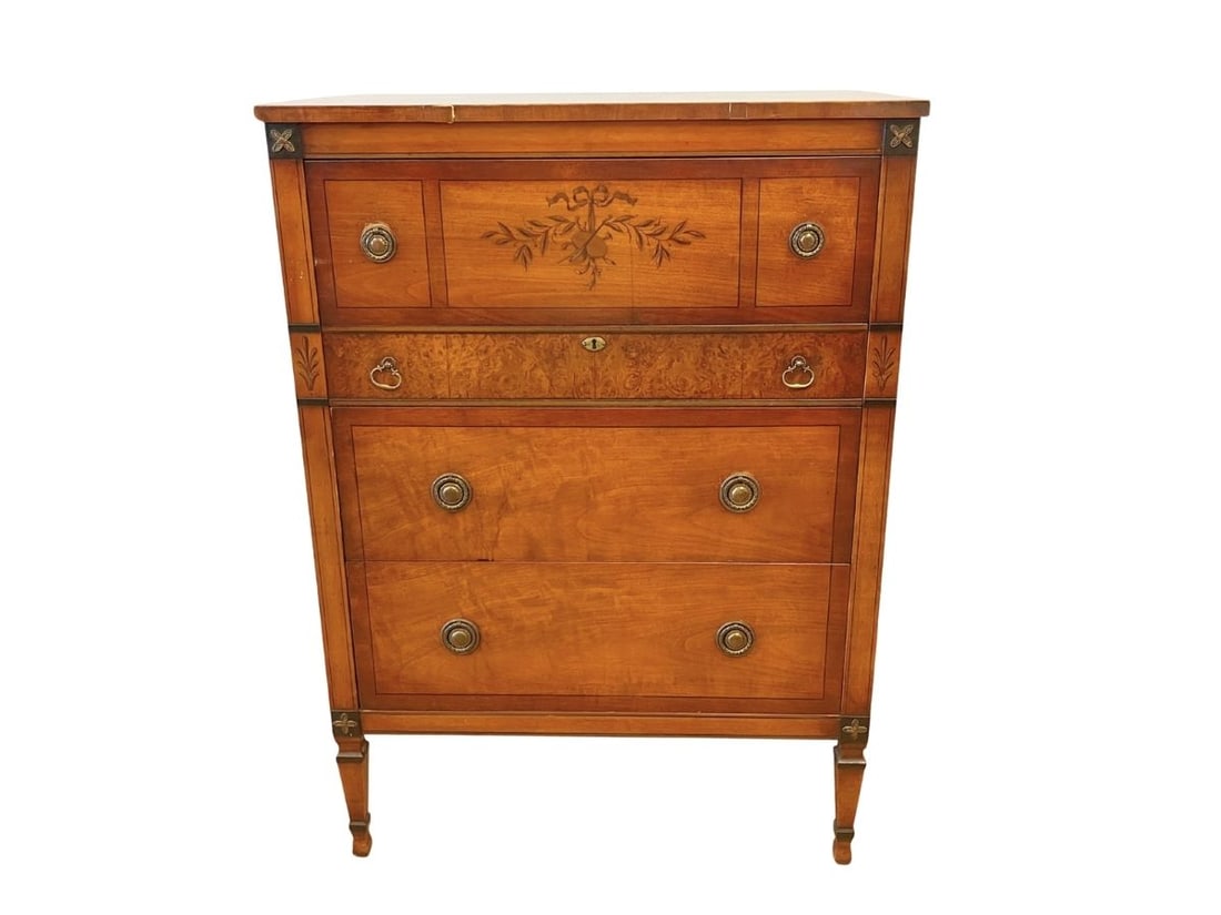 Kindel Highboy Dresser: 33in w x 20in d x 46in h