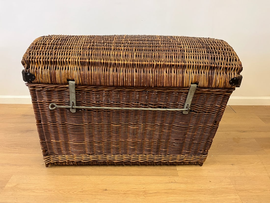 Oversized Wicker Trunk - 2