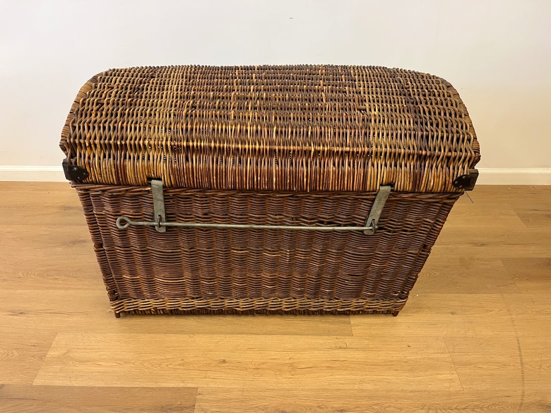 Oversized Wicker Trunk - 3