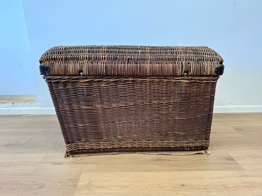 Oversized Wicker Trunk - 7
