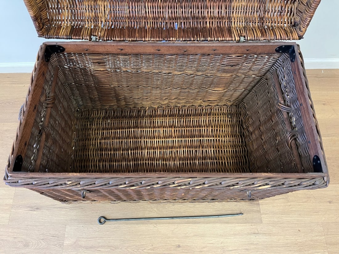 Oversized Wicker Trunk - 9