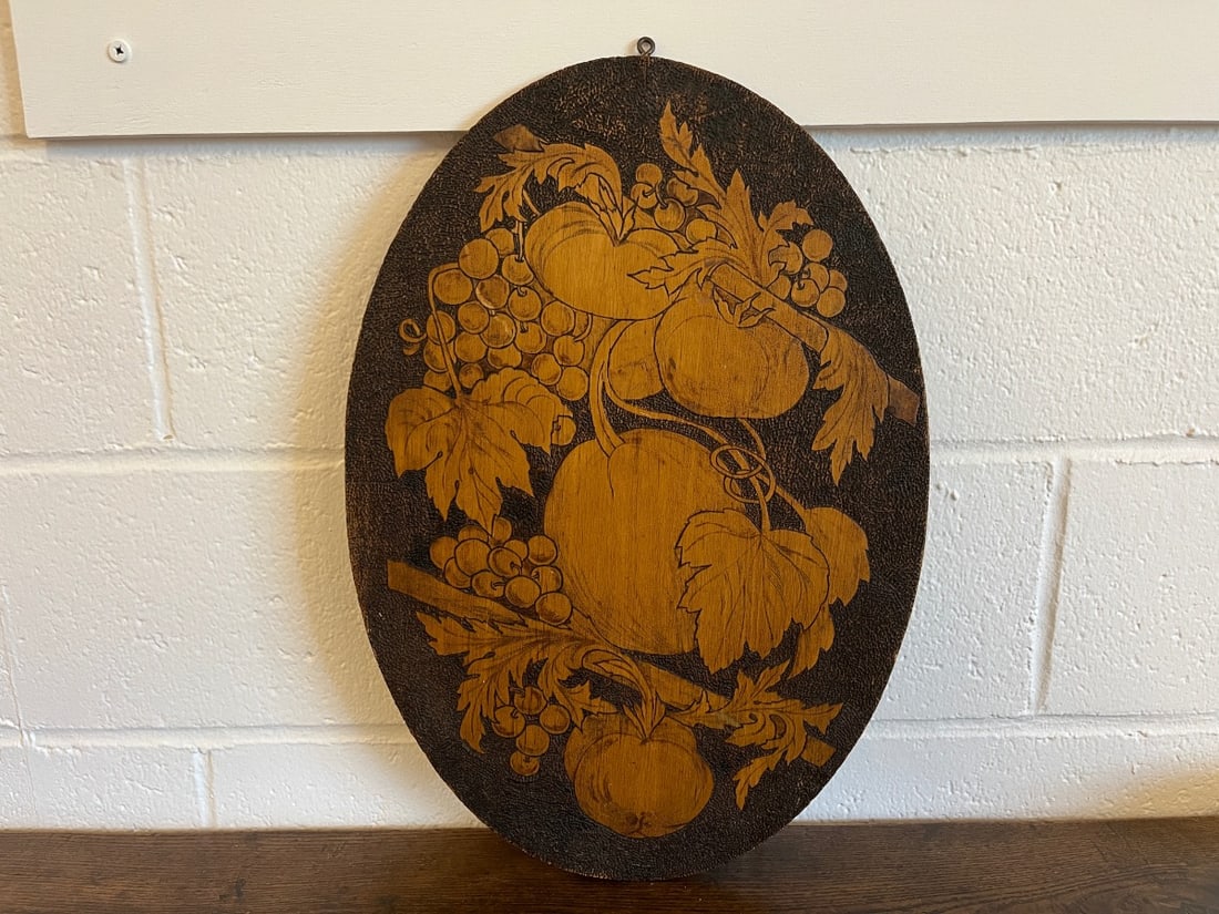 Flemish Wood Fruit Panel - 2