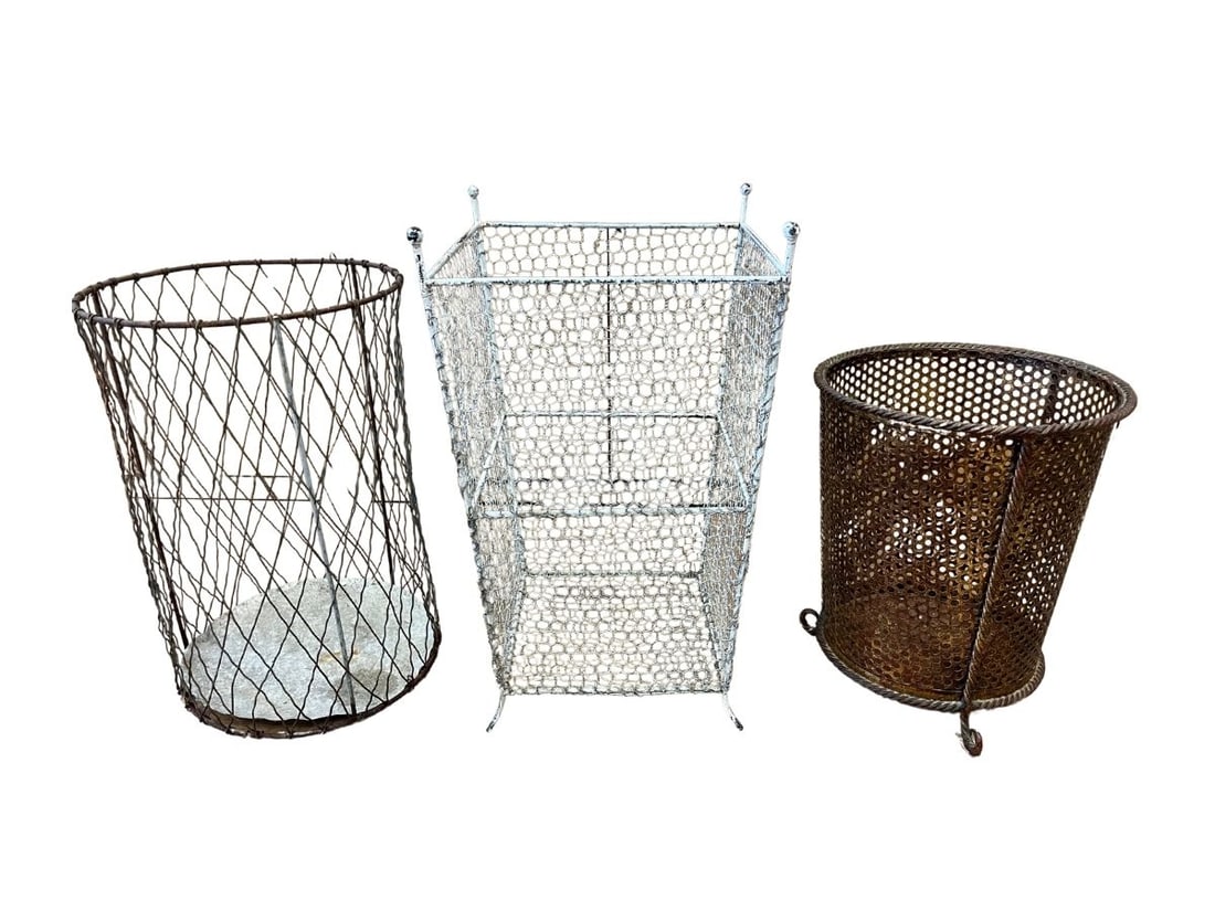 Collection of Vintage Wire Baskets (1 of 12)