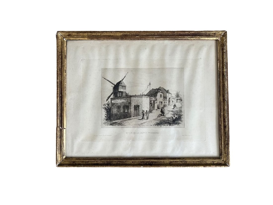 Moulin de la Galette Etching (1 of 6)