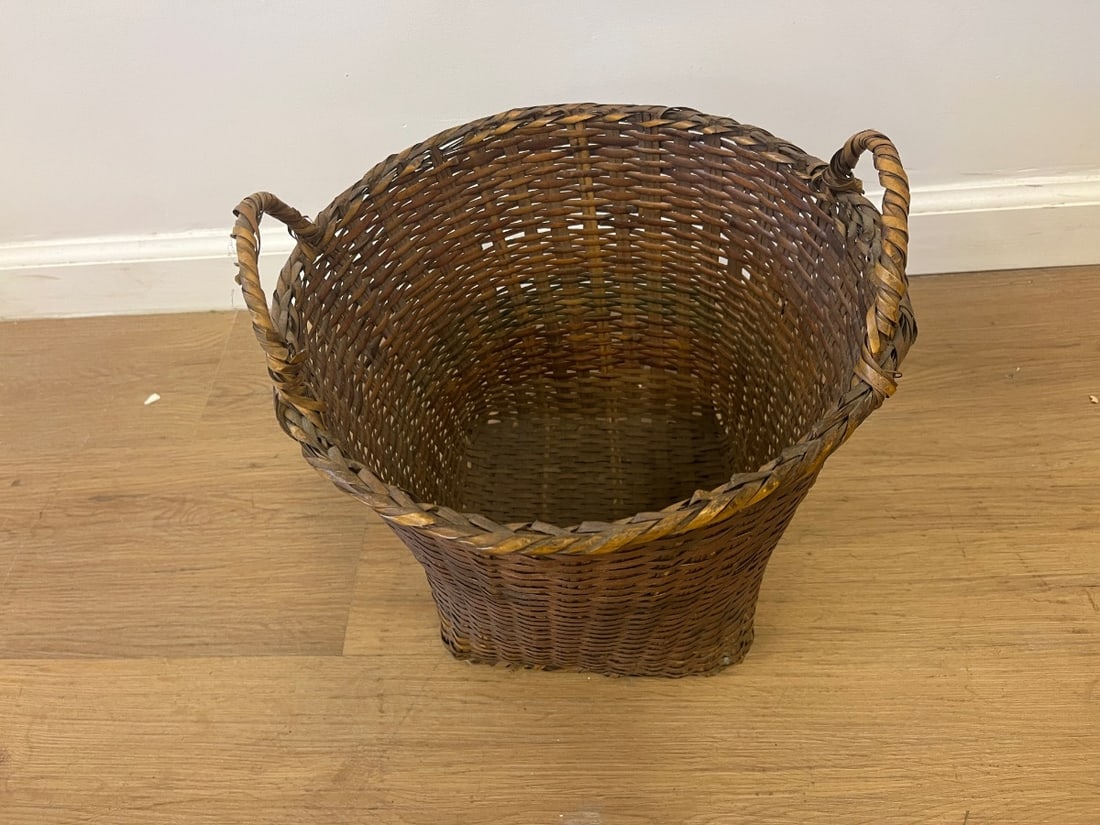 White Wicker Breakfast Tray - 10