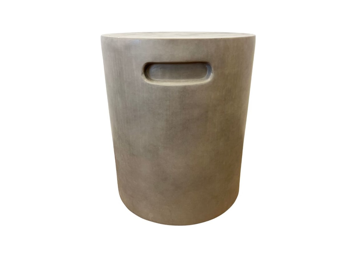 Brown Jordan Concrete Drum Table (1 of 6)