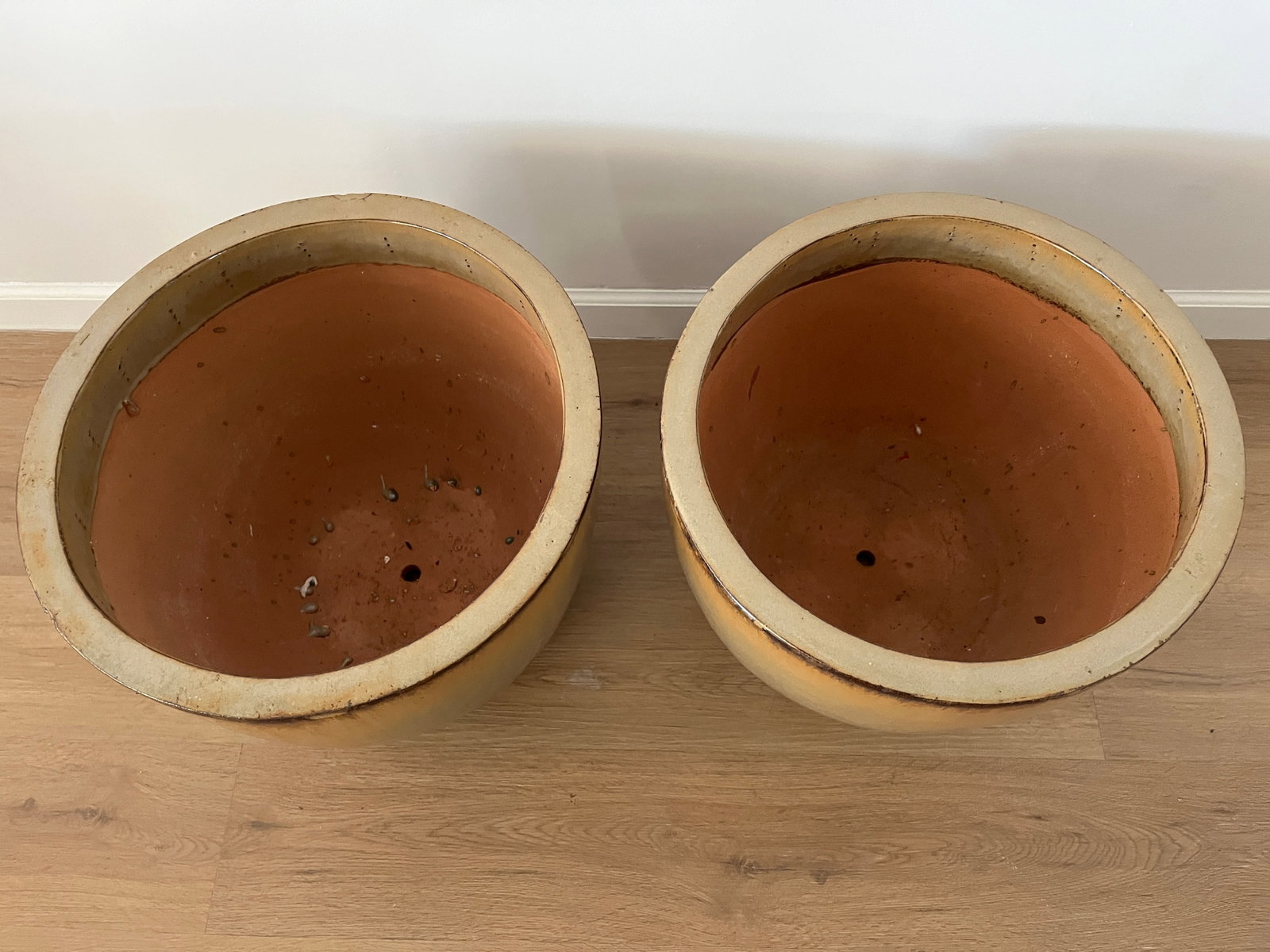 Glazed Planter, Pair - 4