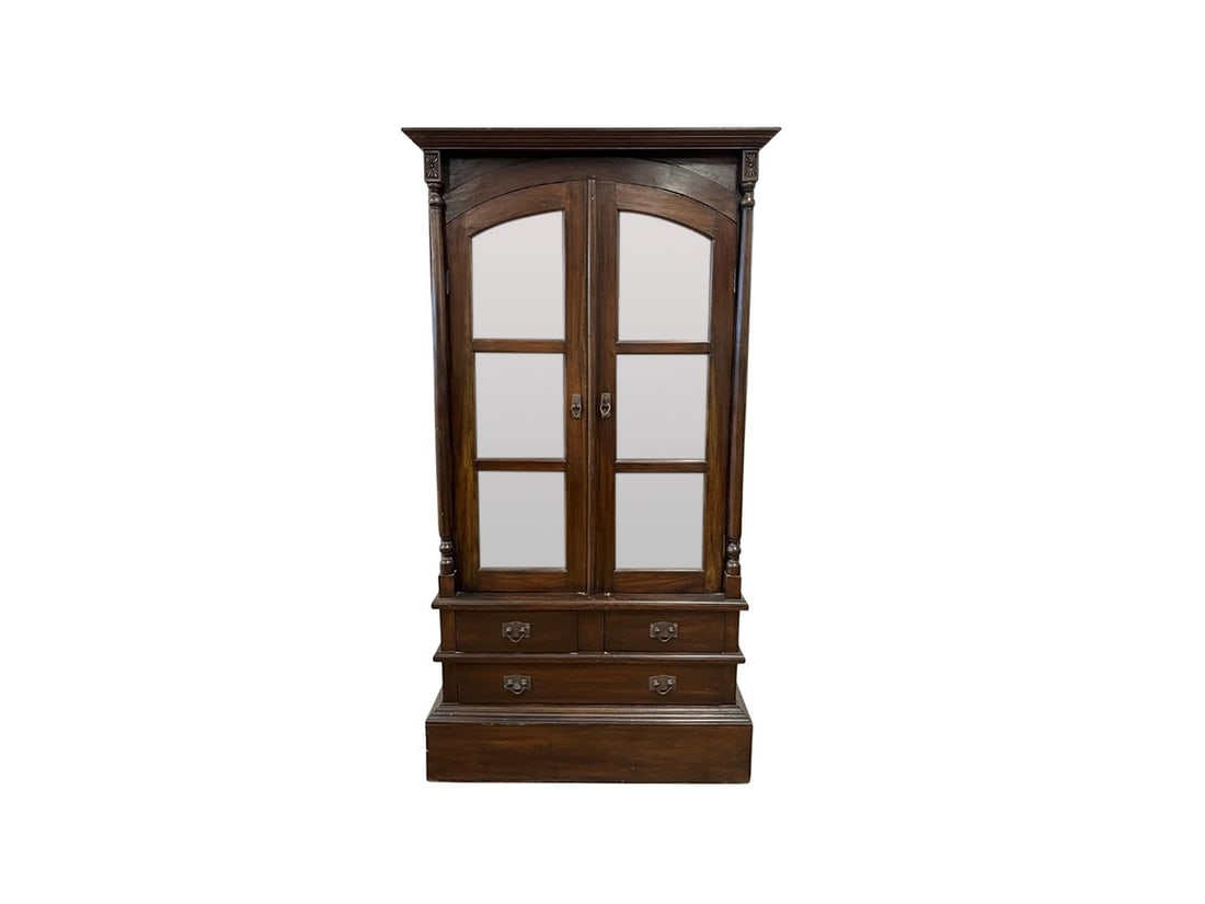 ABC Home Canterbury Curio: 38.5 in w x 18 in d x 73.5 in h