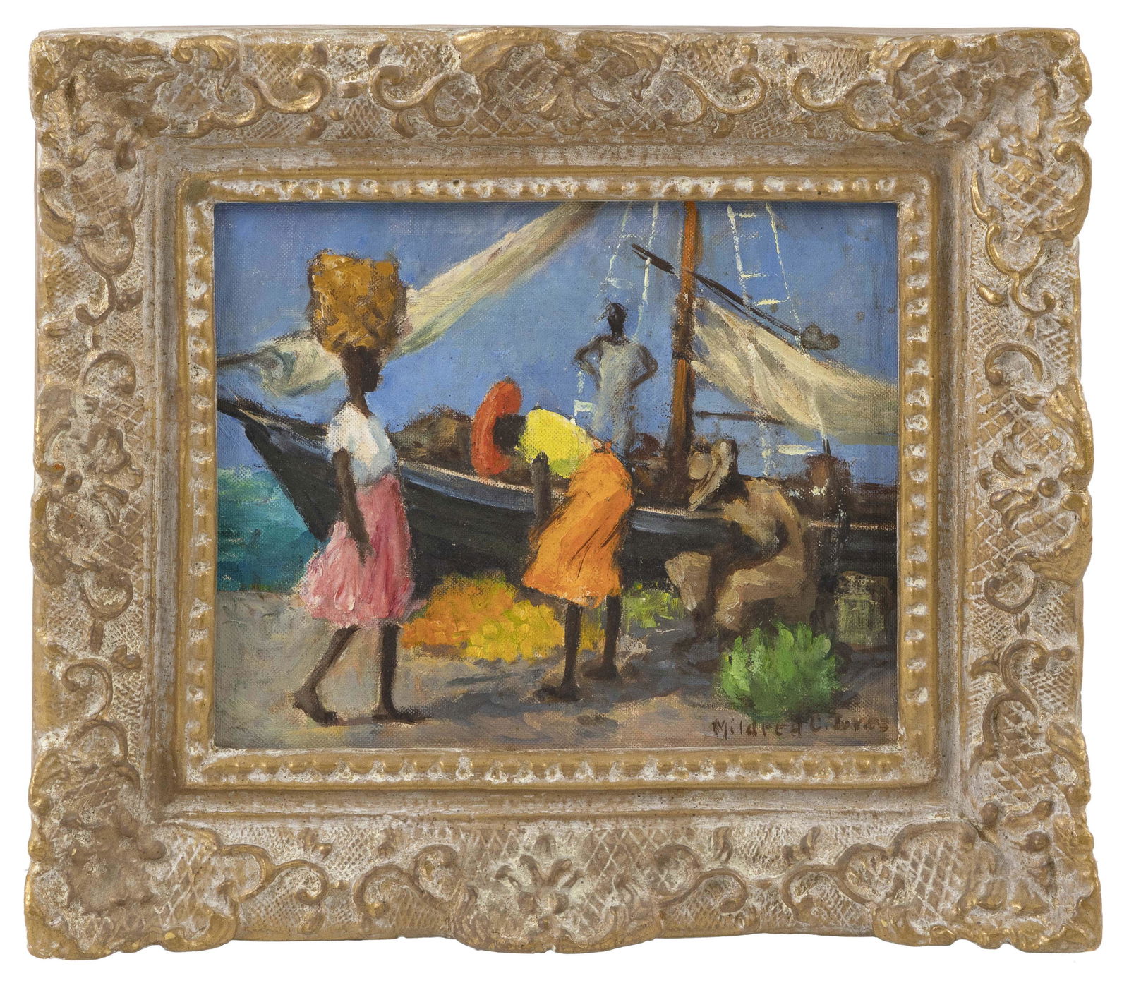 MILDRED C. JONES, Massachusetts, 1899-1992, Caribbean (1 of 3)