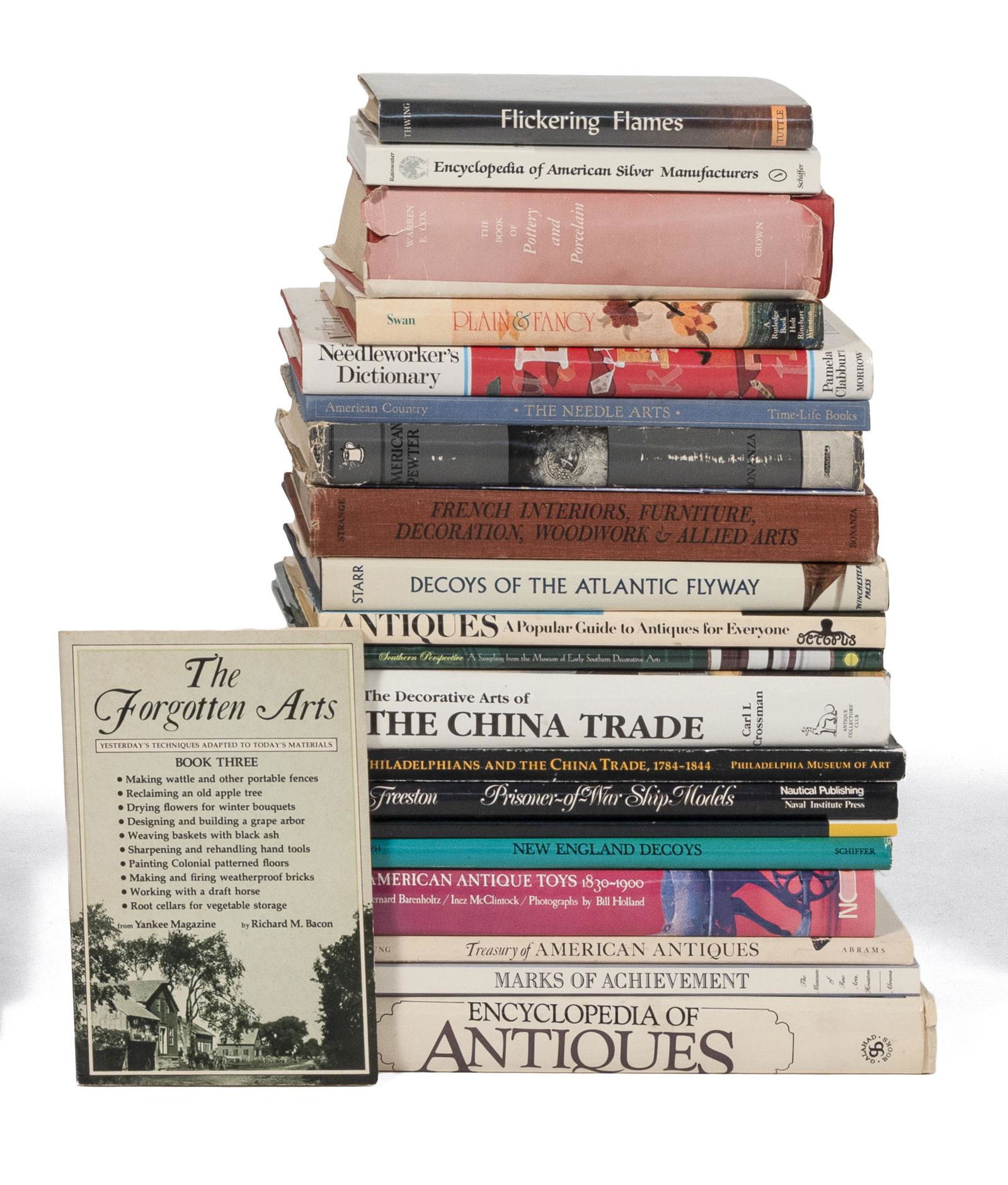 APPROX. TWENTY BOOKS ON ANTIQUES (1 of 1)