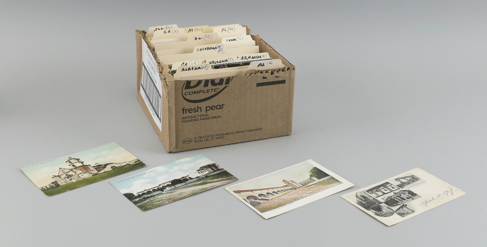 (VIEW) ALABAMA THROUGH ILLINOIS: 450 POSTCARDS Early to (1 of 2)