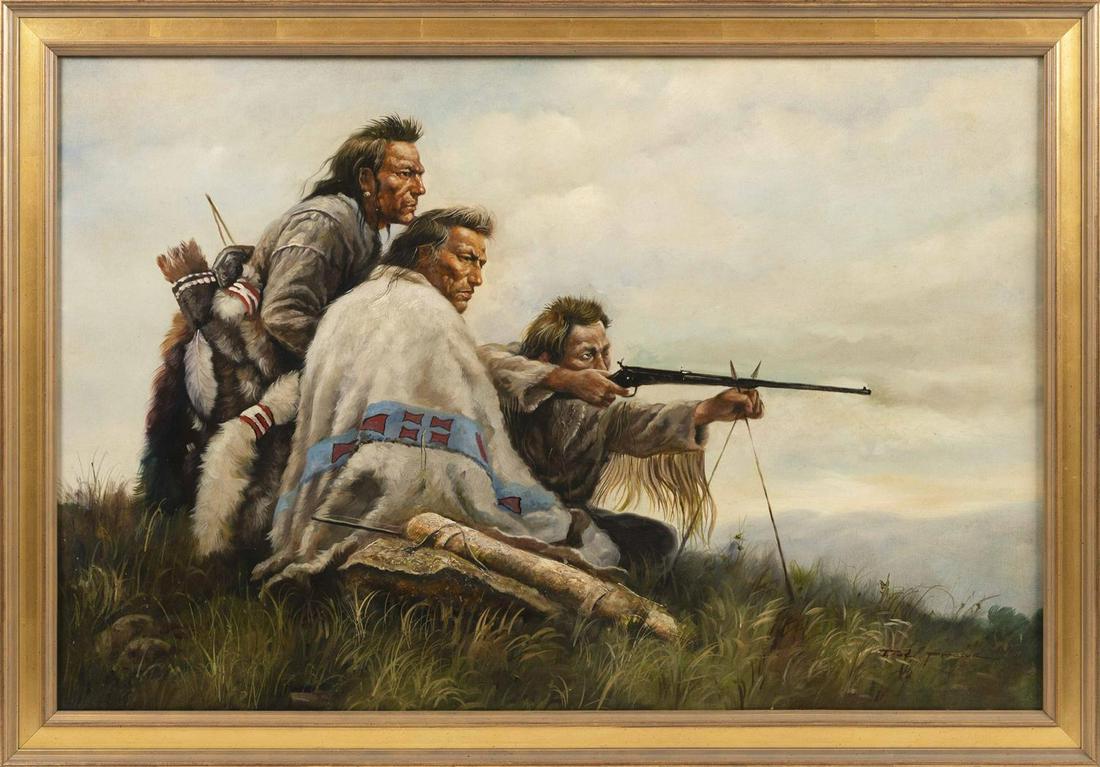 AFTER HOWARD TERPNING (Late 20 Century,), "The Long (1 of 3)