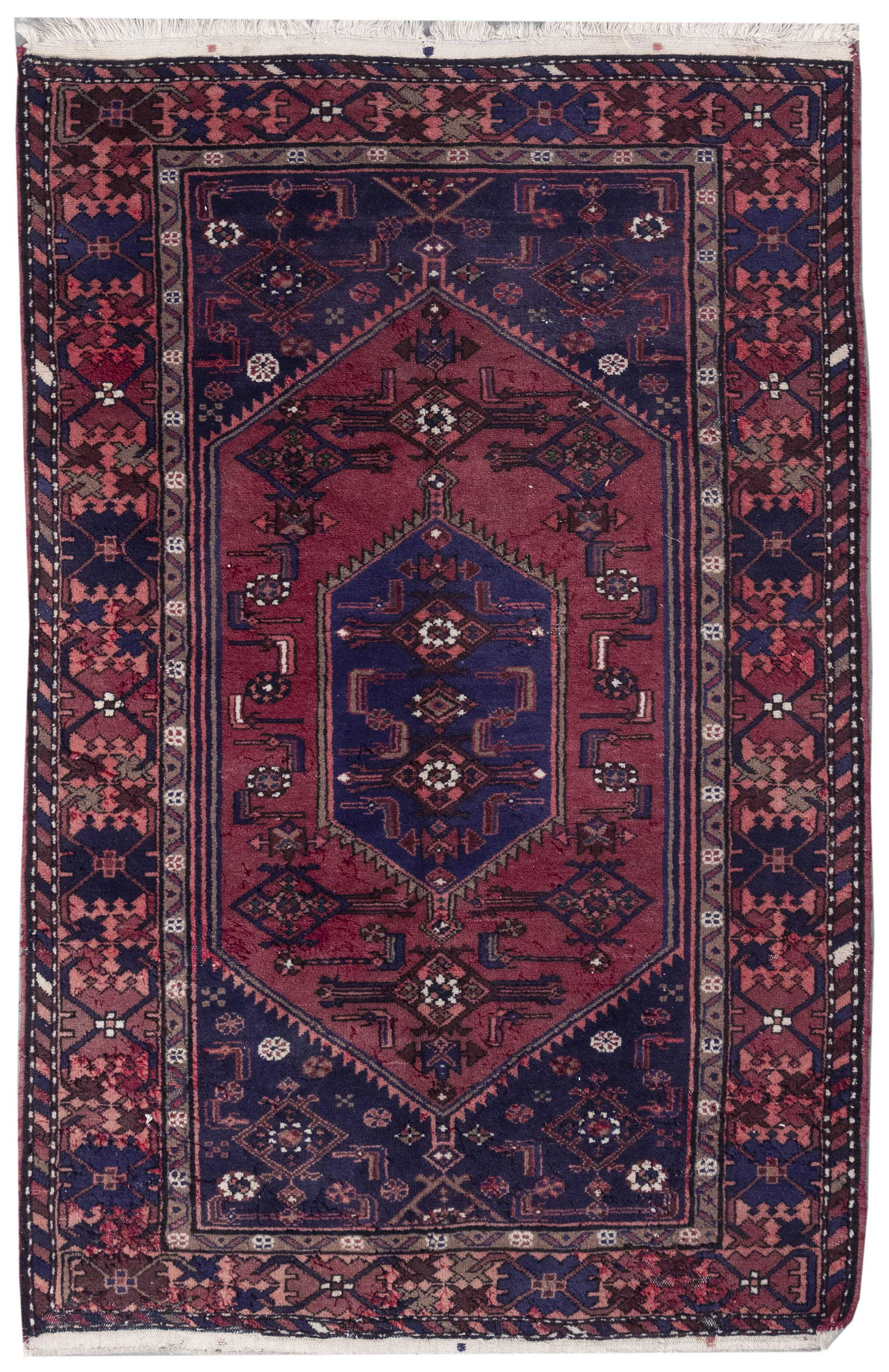 ORIENTAL RUG: HAMADAN 4'1" x 6'4" (1 of 1)