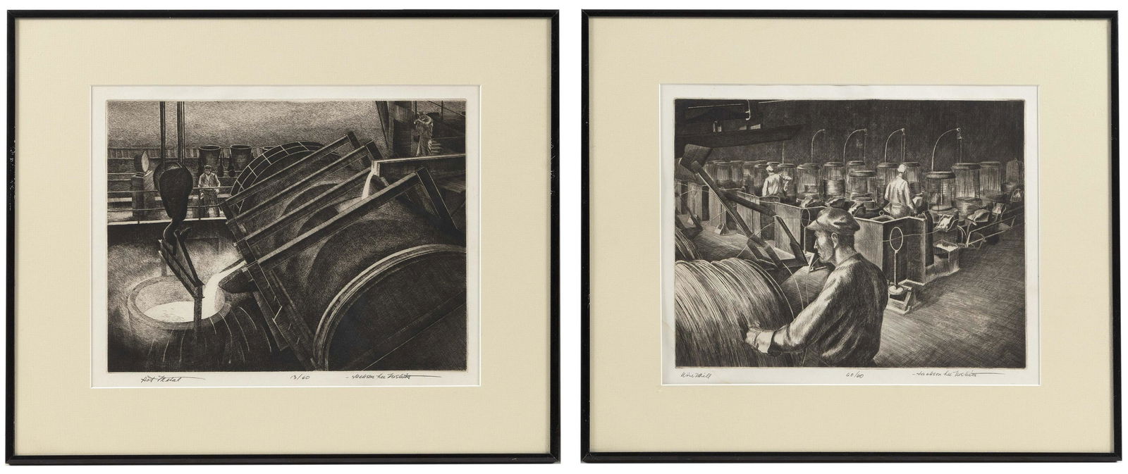 JACKSON LEE NESBITT (Missouri/Oklahoma, 1913-2008), Two (1 of 3)