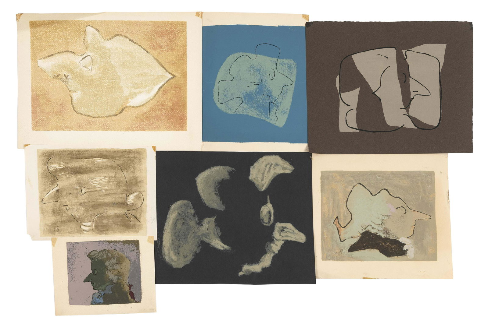 JOSEPH SOLMAN (New York/Russia, 1909-2008), Seven (1 of 1)