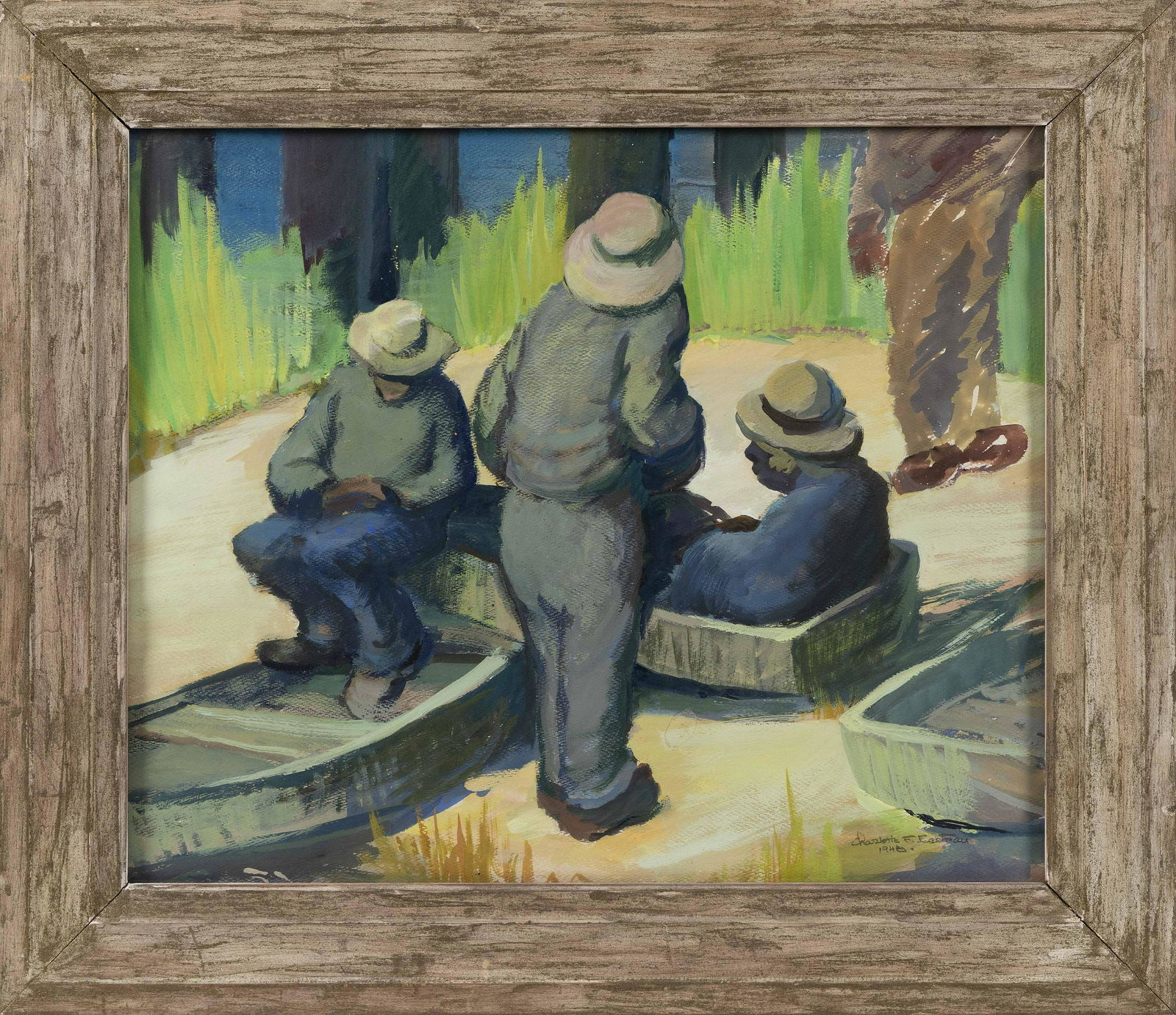 CHARLOTTE FULLER EASTMAN   Connecticut, 1878-1965  Men (1 of 3)