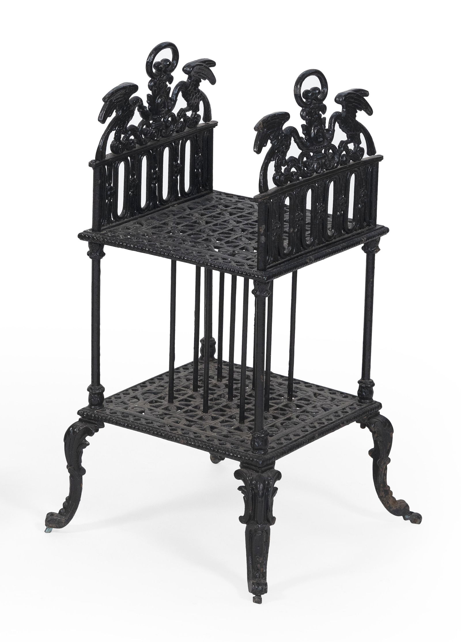 VICTORIAN CAST IRON TABLE   Late 19th/Early 20th (1 of 3)