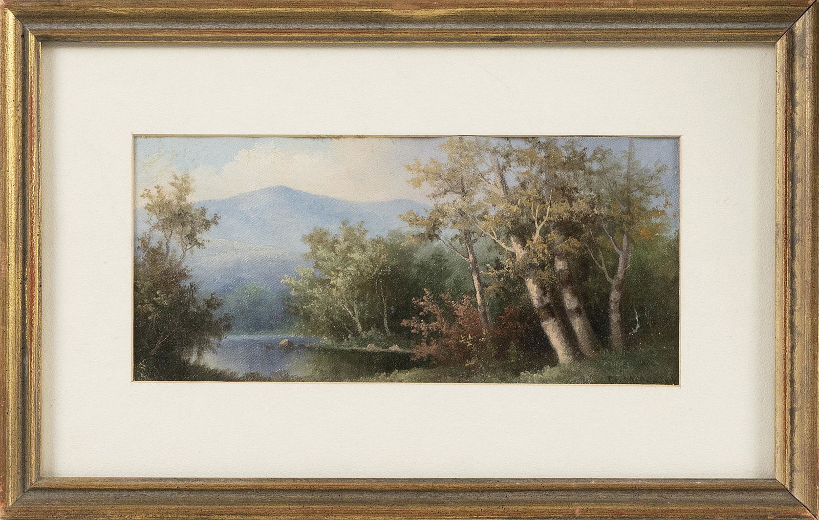 GEORGE MCCONNELL   Maine/Ohio, 1852-1929  Mountain (1 of 2)