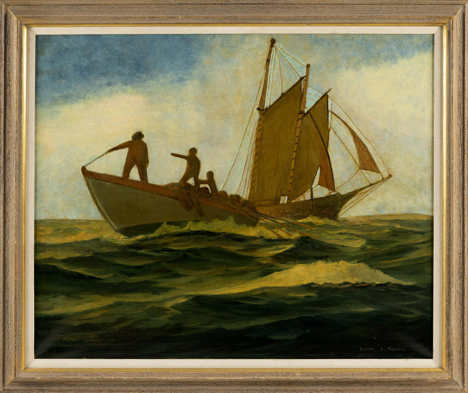 CLAUDE LOUIS PAYZANT   Massachusetts, 20th Century (1 of 2)