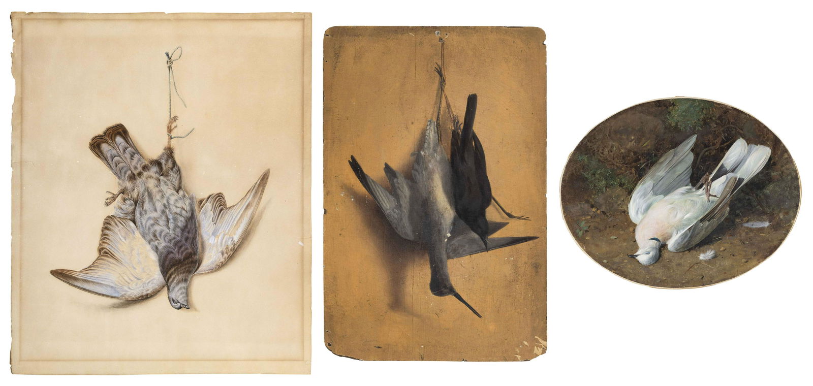 AMERICAN SCHOOL   Late 19th/Early 20th Century  Three (1 of 7)