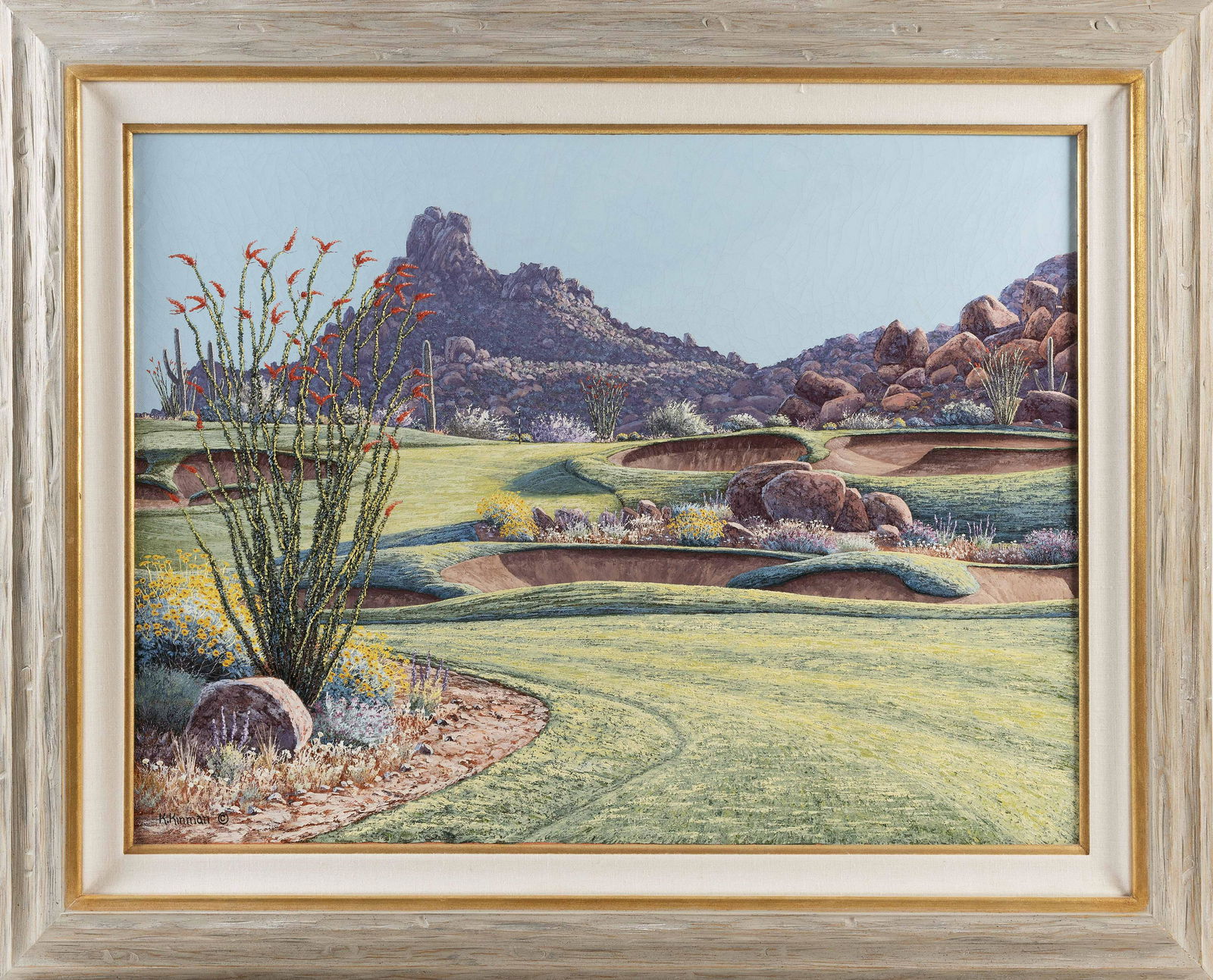 KERRY KINMAN   Oregon, 1946-2008  "Troon North (1 of 3)