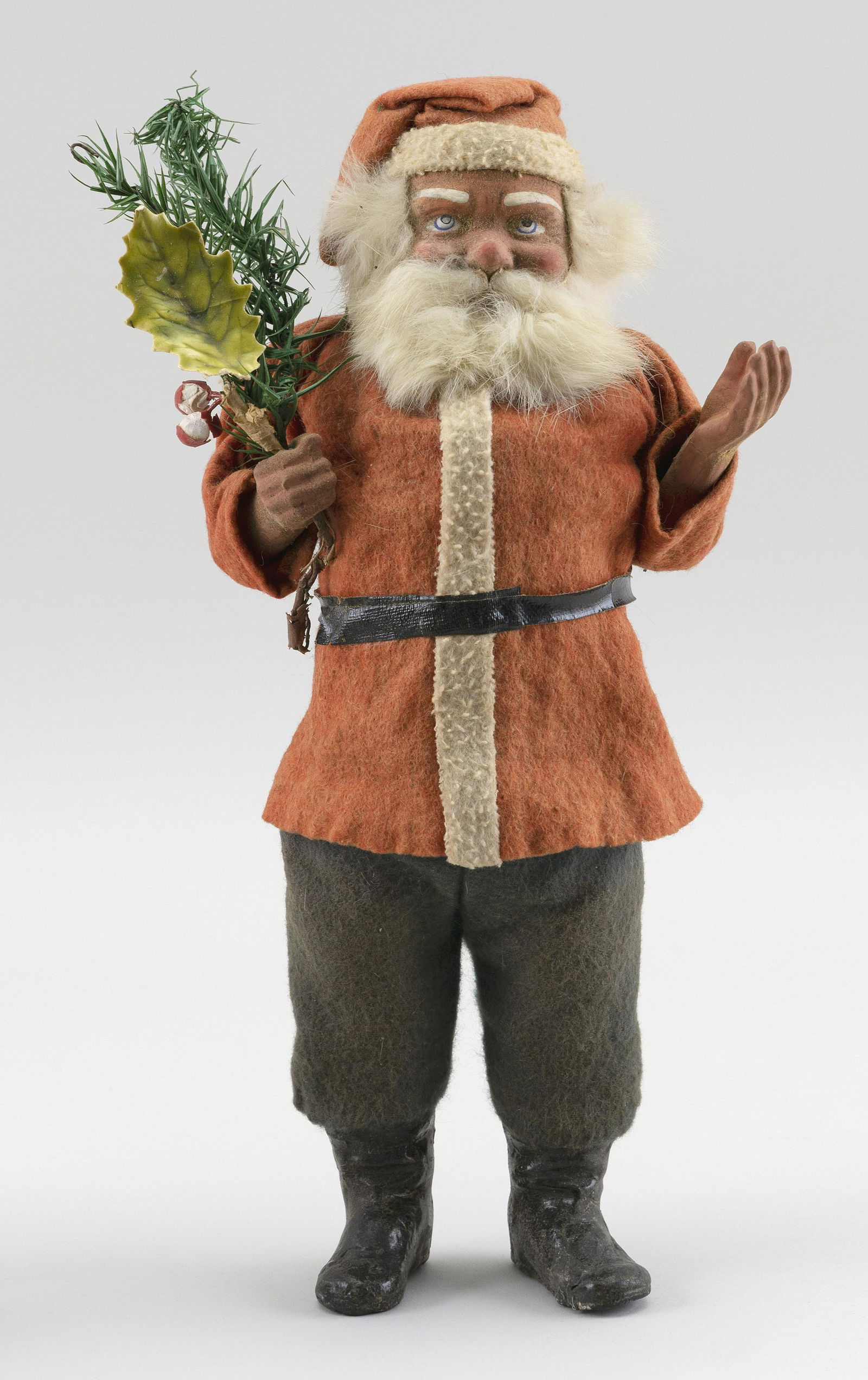 GERMAN COMPOSITION SANTA CLAUS CANDY CONTAINER (1 of 3)