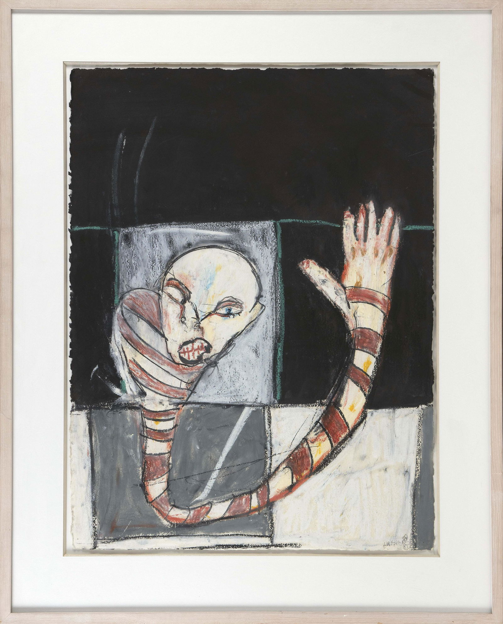 MICHAEL HAFFTKA New York b. 1953 "The Wave". Signed (1 of 2)