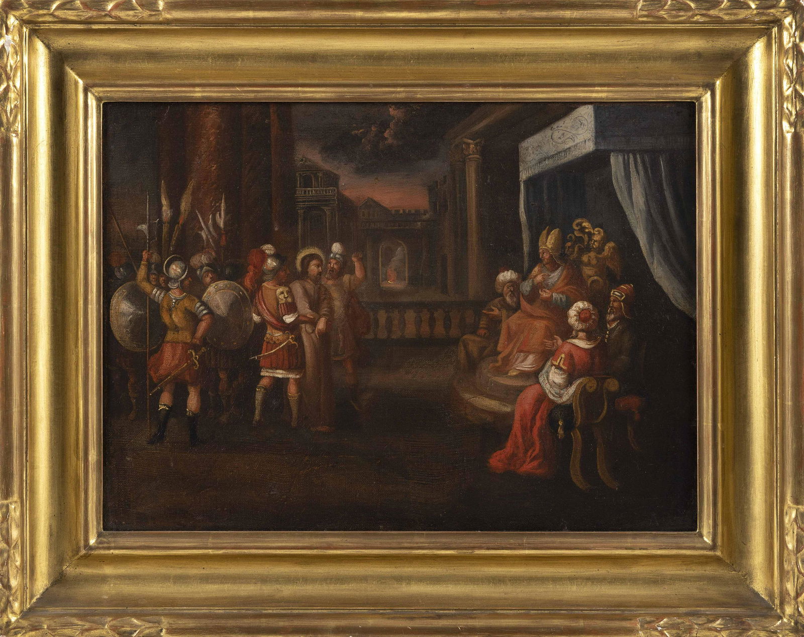 OLD MASTER SCHOOL 17th/18th Century Christ before (1 of 2)