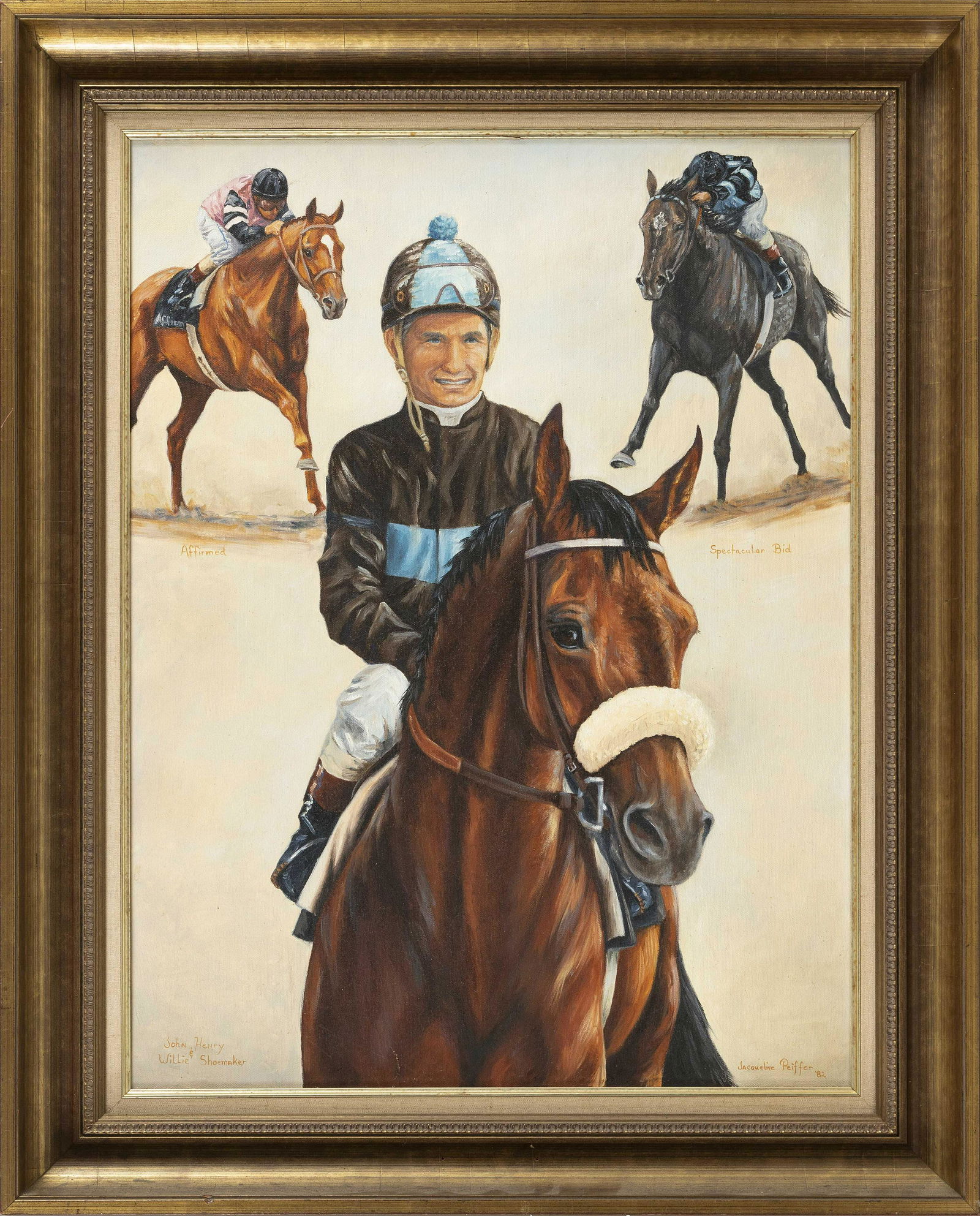 JACQUELINE PEIFFER America 20th Century "Eclipse (1 of 3)