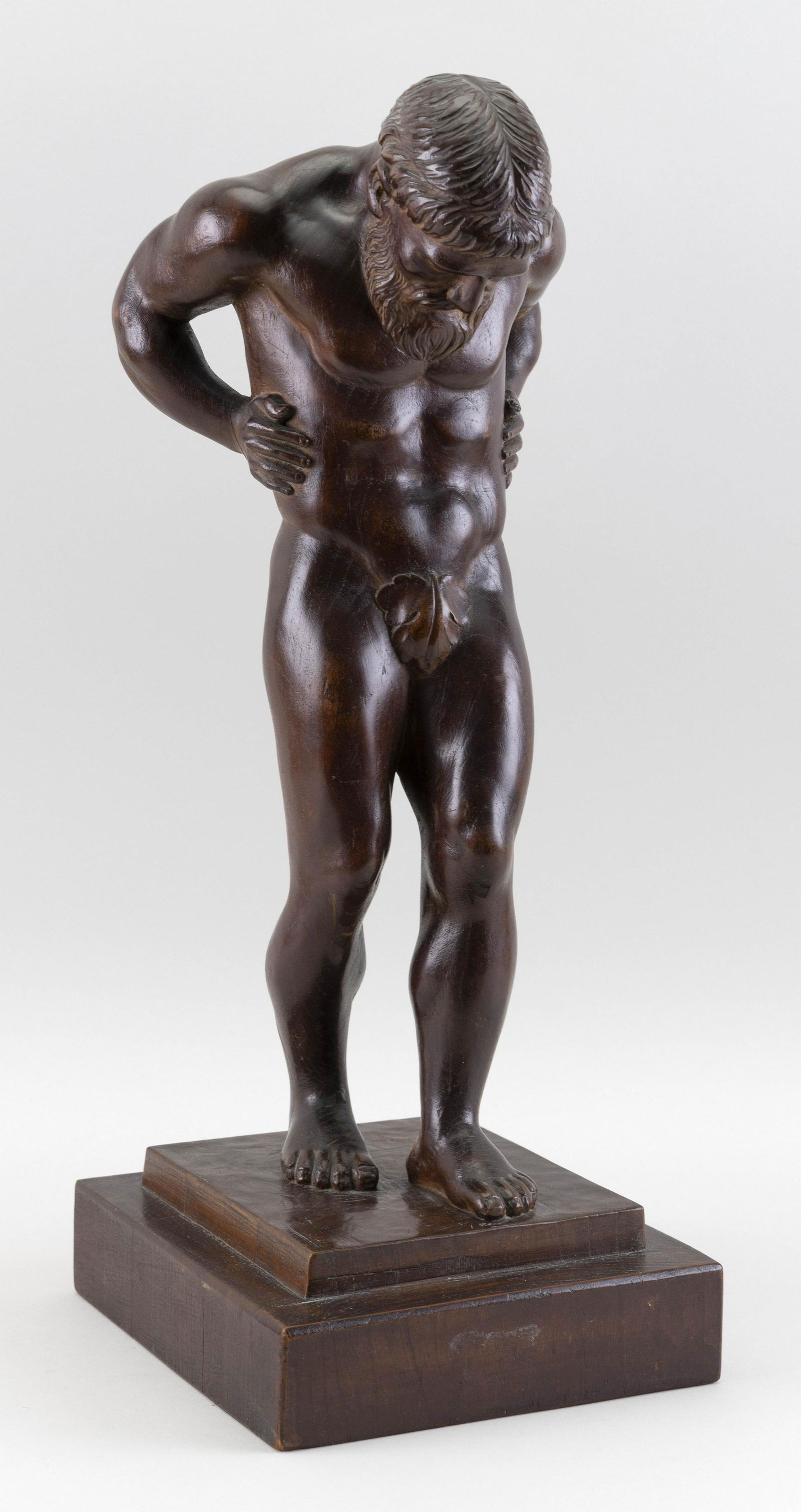 ANTON ZEIDLER Classical figure, possibly Atlas or (1 of 2)