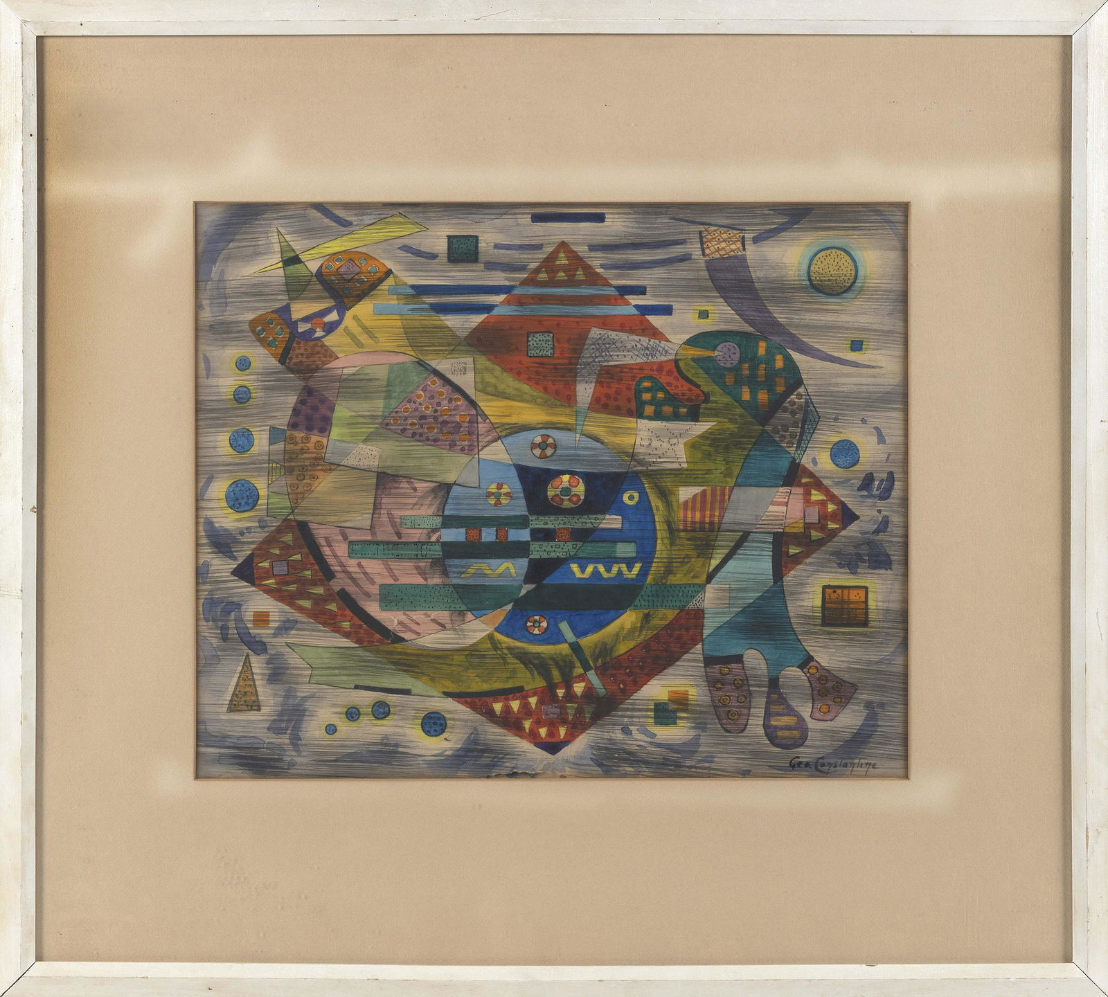 GEORGE CONSTANTINE Massachusetts/Greece 20th Century (1 of 2)