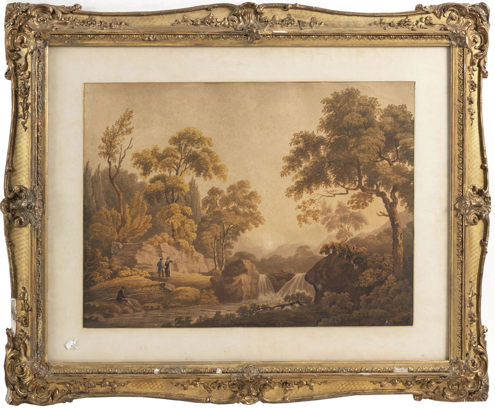 ENGLISH OR IRISH SCHOOL 19th Century Figures (1 of 2)