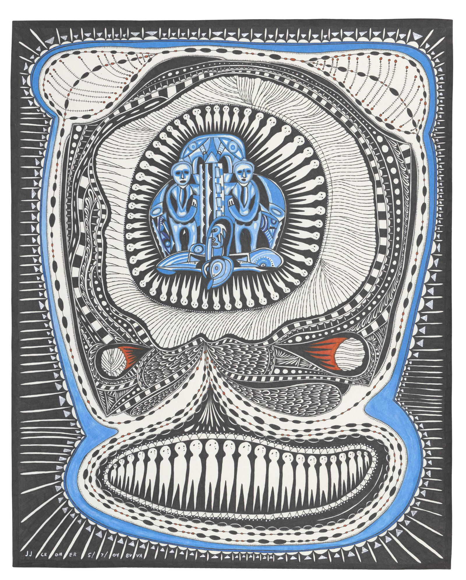 J.J. CROMER West Virginia Contemporary "The Loudest (1 of 3)