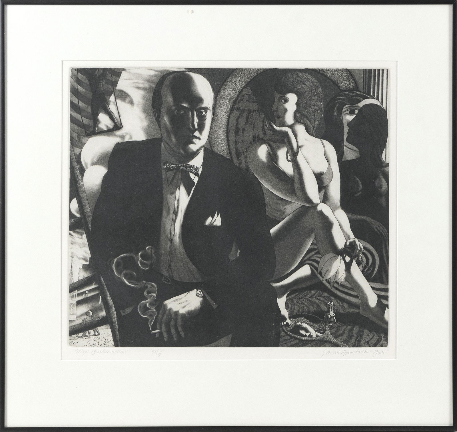 DAVID BUMBECK Vermont/Massachusetts b. 1940 “Max (1 of 2)