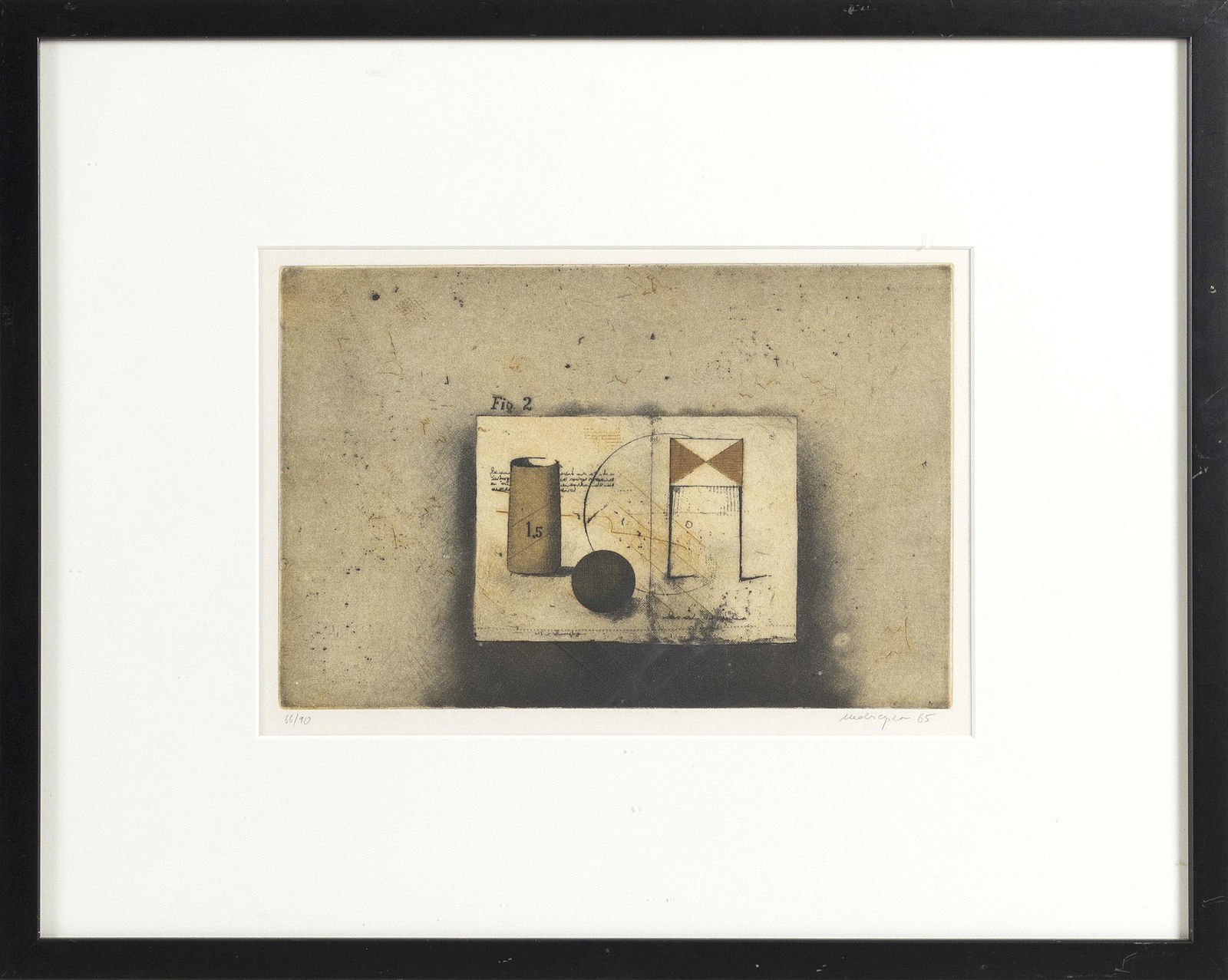 FREIDRICH MECKSEPER Germany b. 1936 A plan labeled (1 of 2)