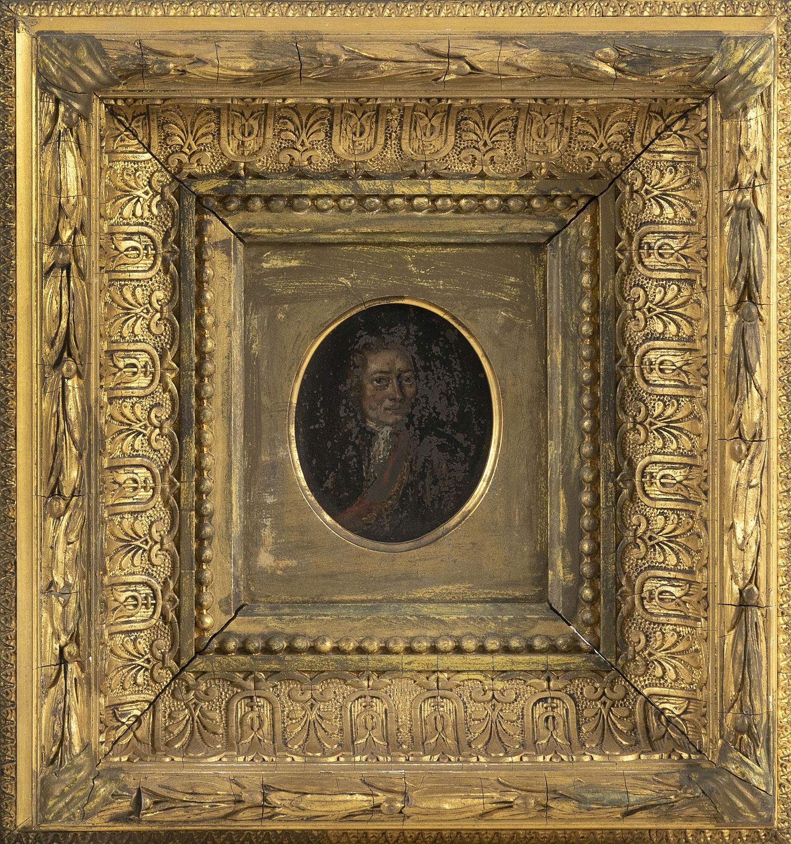 CONTINENTAL SCHOOL 18th Century Miniature portrait of a (1 of 1)