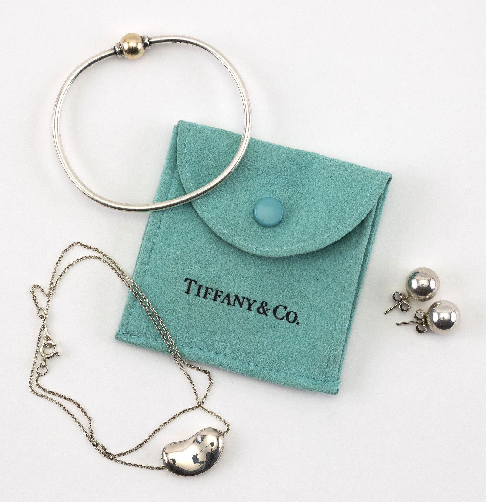 THREE PIECES OF STERLING SILVER JEWELRY 1) Elsa Peretti (1 of 1)