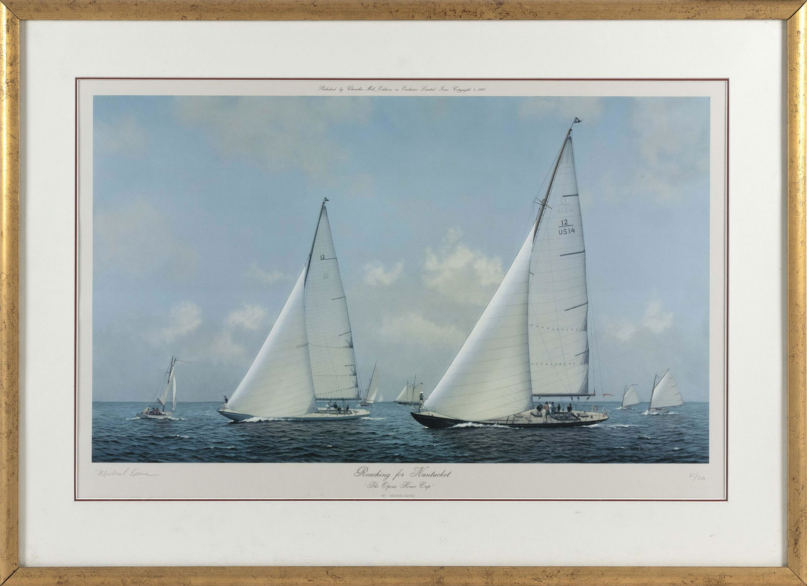 MICHAEL KEANE (Massachusetts, 1948-2015), "Reaching for (1 of 1)