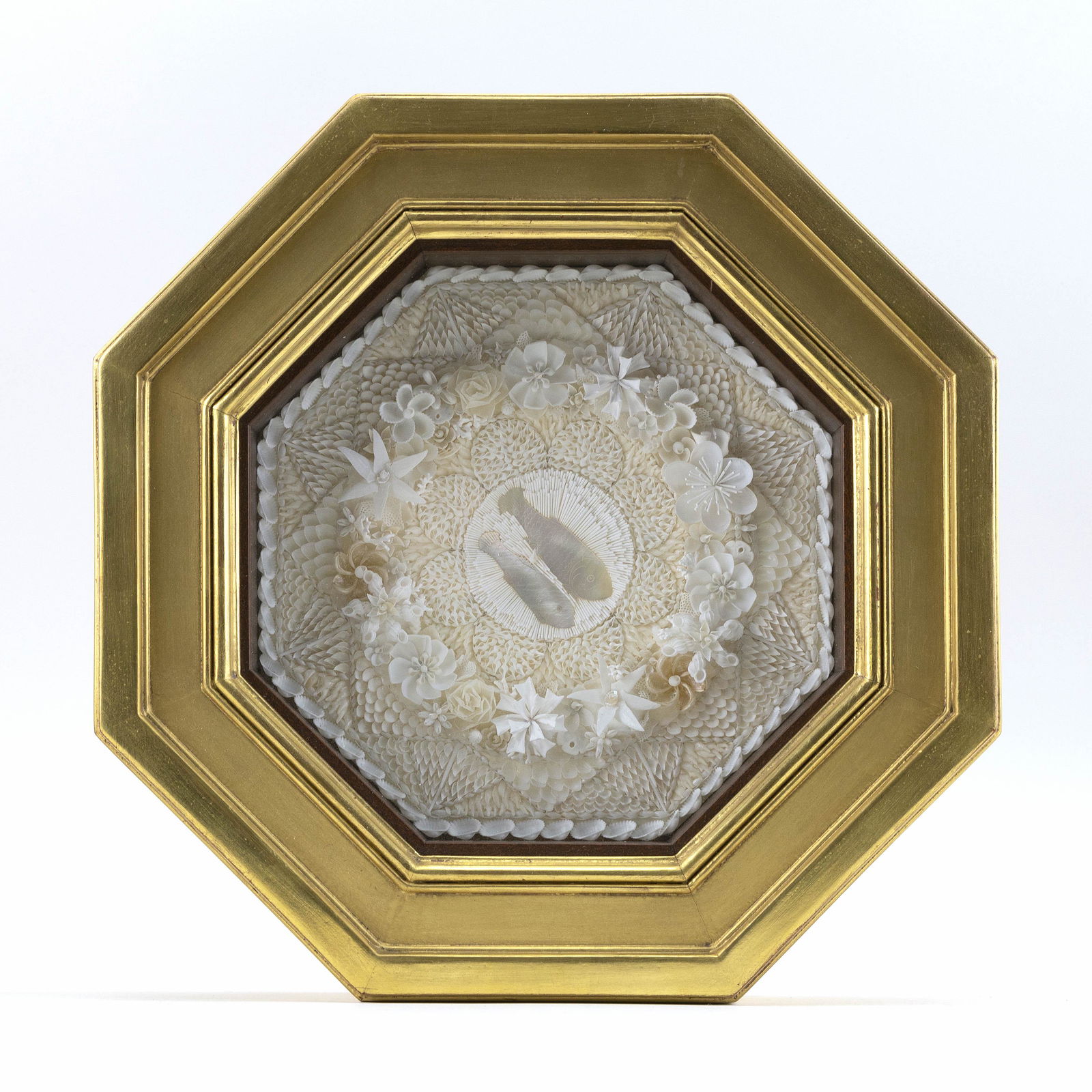 SANDY MORAN (Cape Cod, 1944-2020), Sailor's valentine (1 of 2)