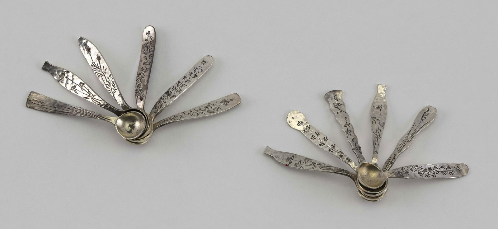 TWELVE TIFFANY & CO. STERLING SILVER SALT SPOONS New (1 of 1)